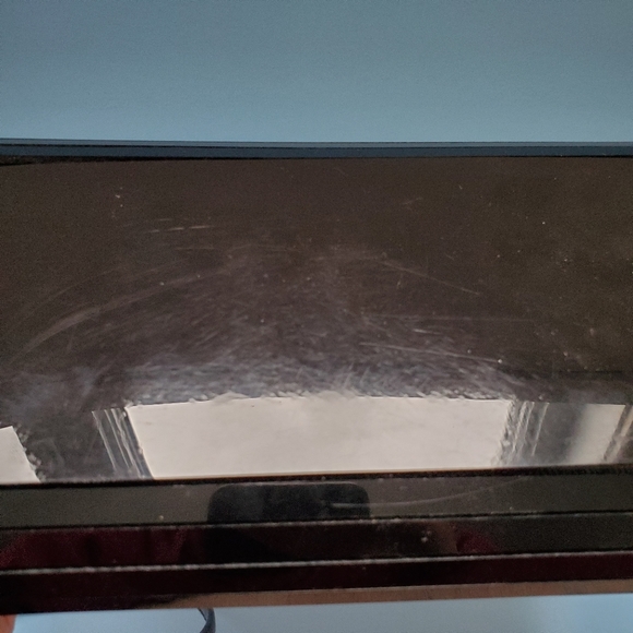 Vintage 80's black and gold asymetrical box purse - Picture 7 of 8